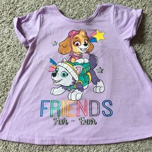 Girls Paw patrol t shirt